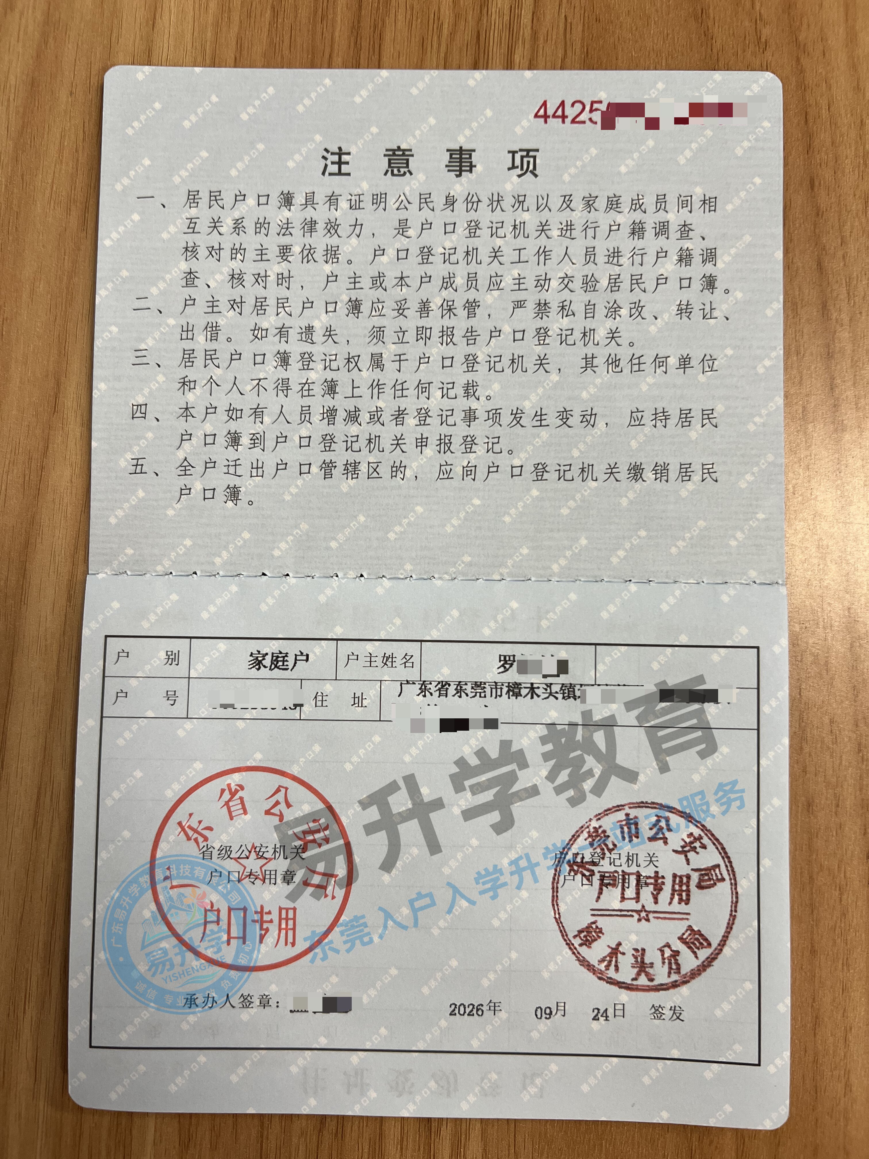 落户樟木头享公办资源！无居住证 10 天顺利入户